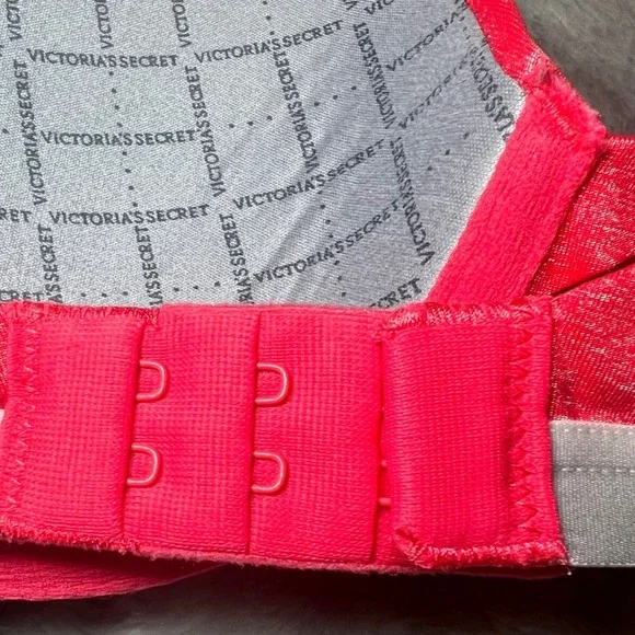 Victorias Secret Size 34B Perfect Shape Bra Pink Space Dye Heathered Underwire - Picture 11 of 11